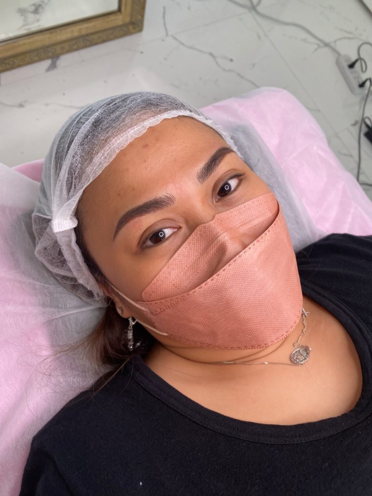 Brow client Kathleen
